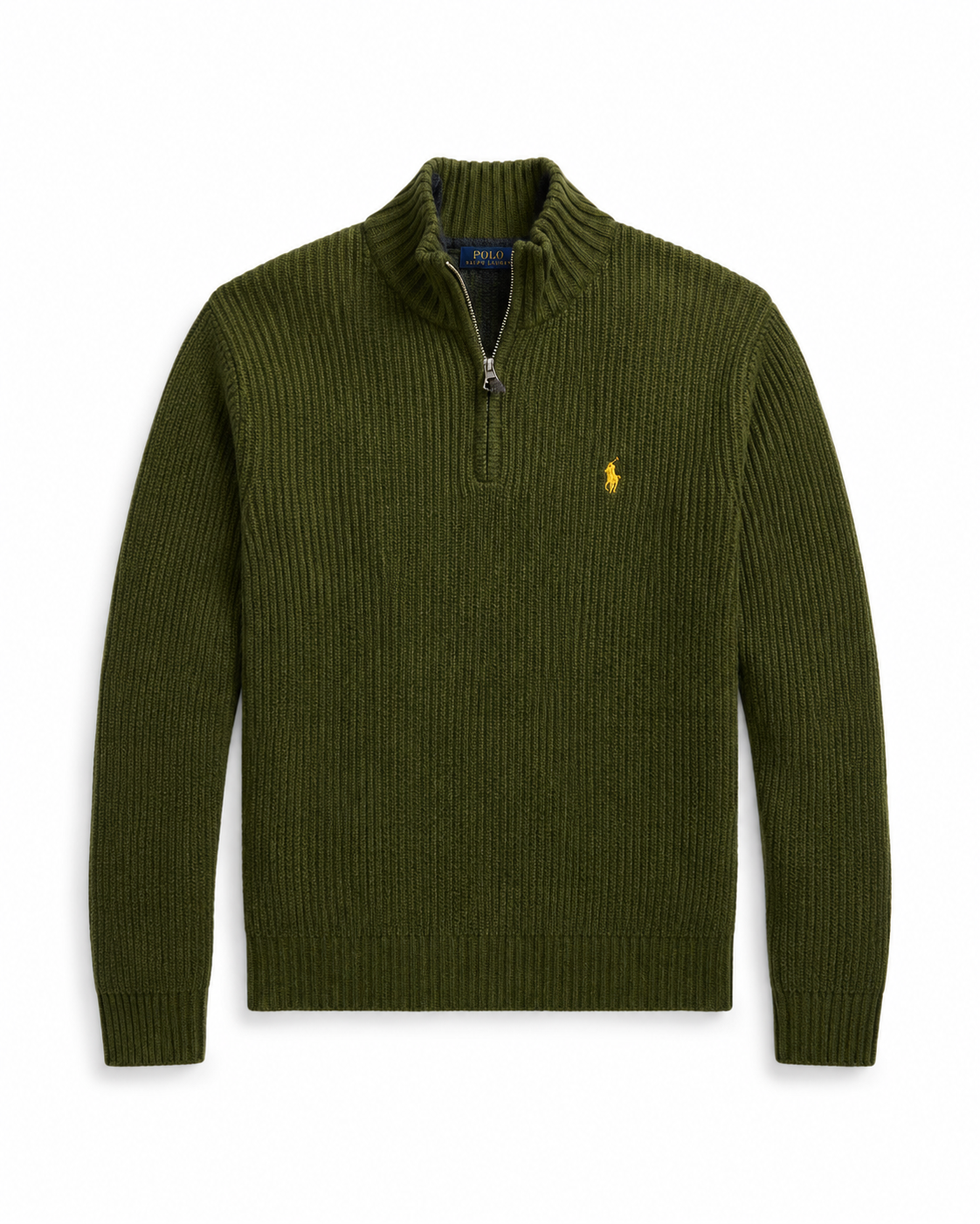 Ralph Green Knit ¼ Zip Pullover