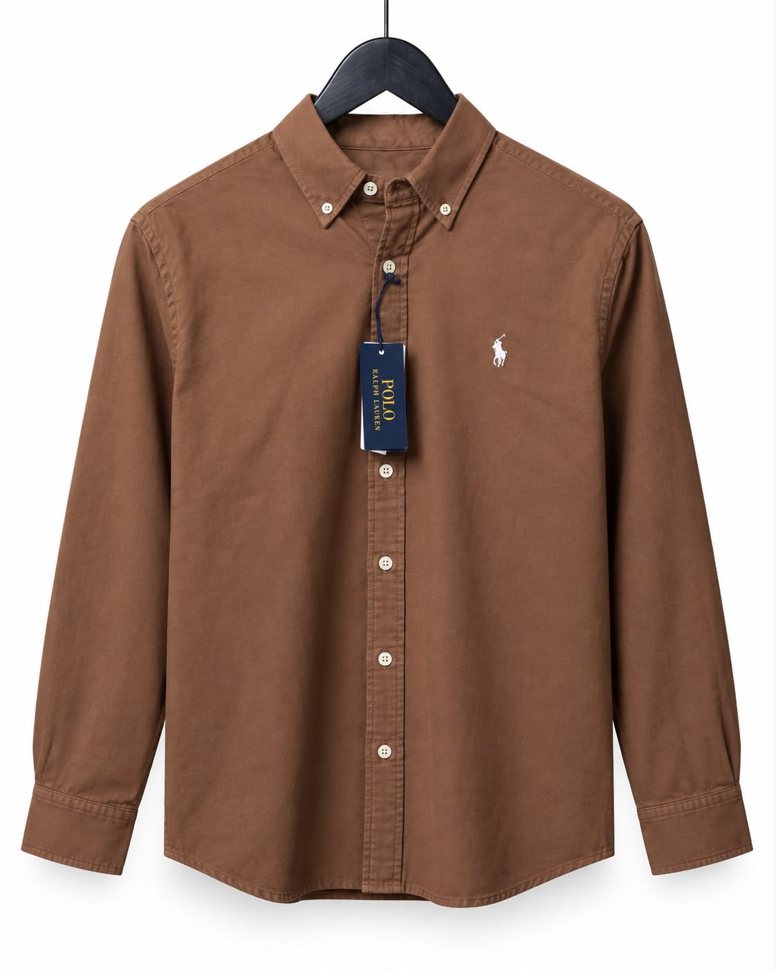 Ralph Solid Brown Shirt
