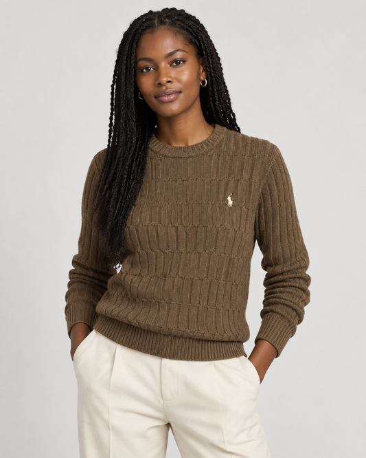 Ralph Dark Brown Knit Jumper – Unisex