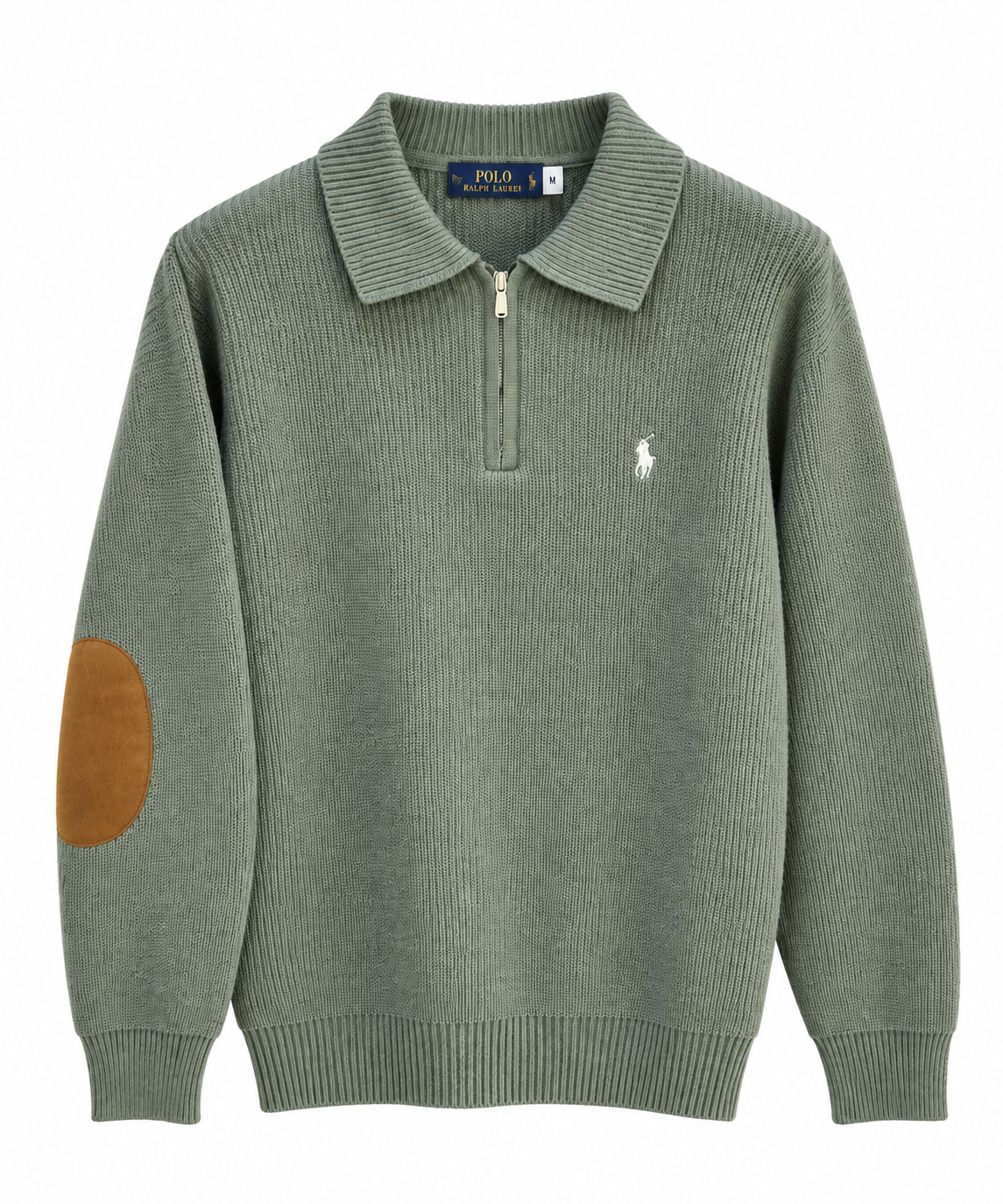 Ralph Green Knit ¼ Zip Pullover