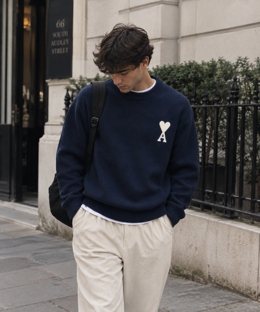 AMI Premium Blue Unisex Jumper