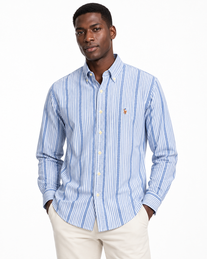 Ralph Classic Blue Striped Shirt