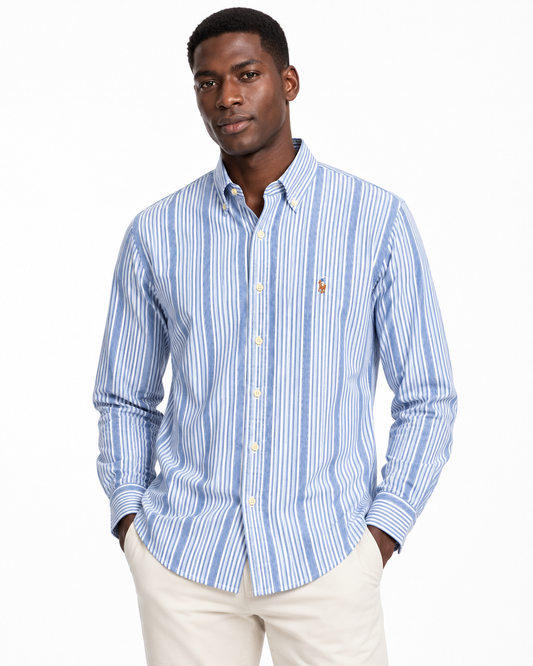Ralph Classic Blue Striped Shirt